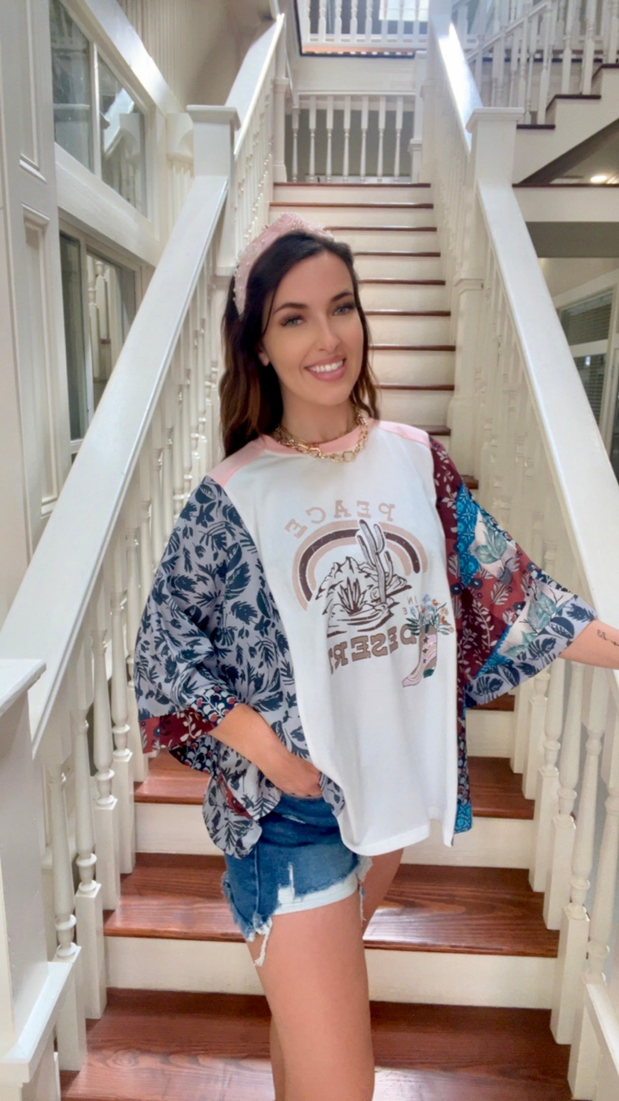 BOHO OVERSIZED TOP