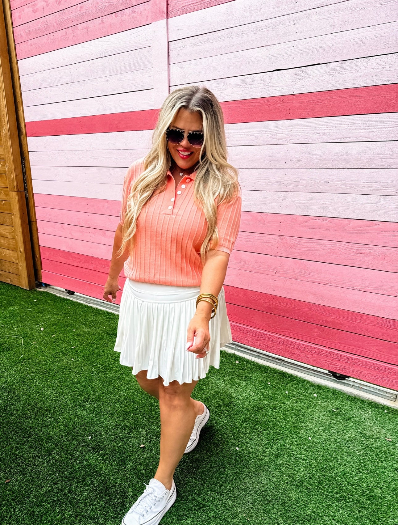 Ivy League pleated skort