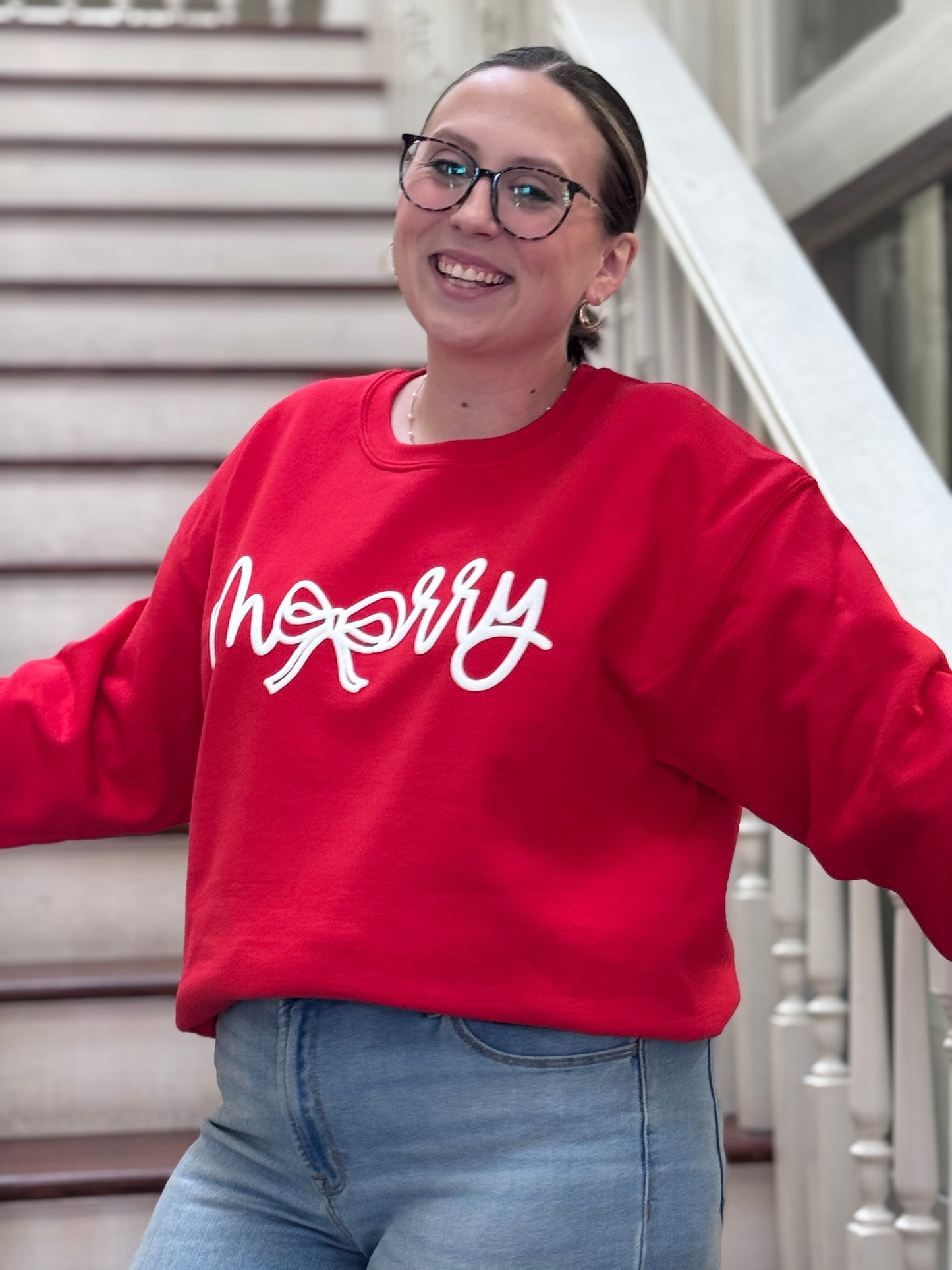 Merry Puff Sweatshirt