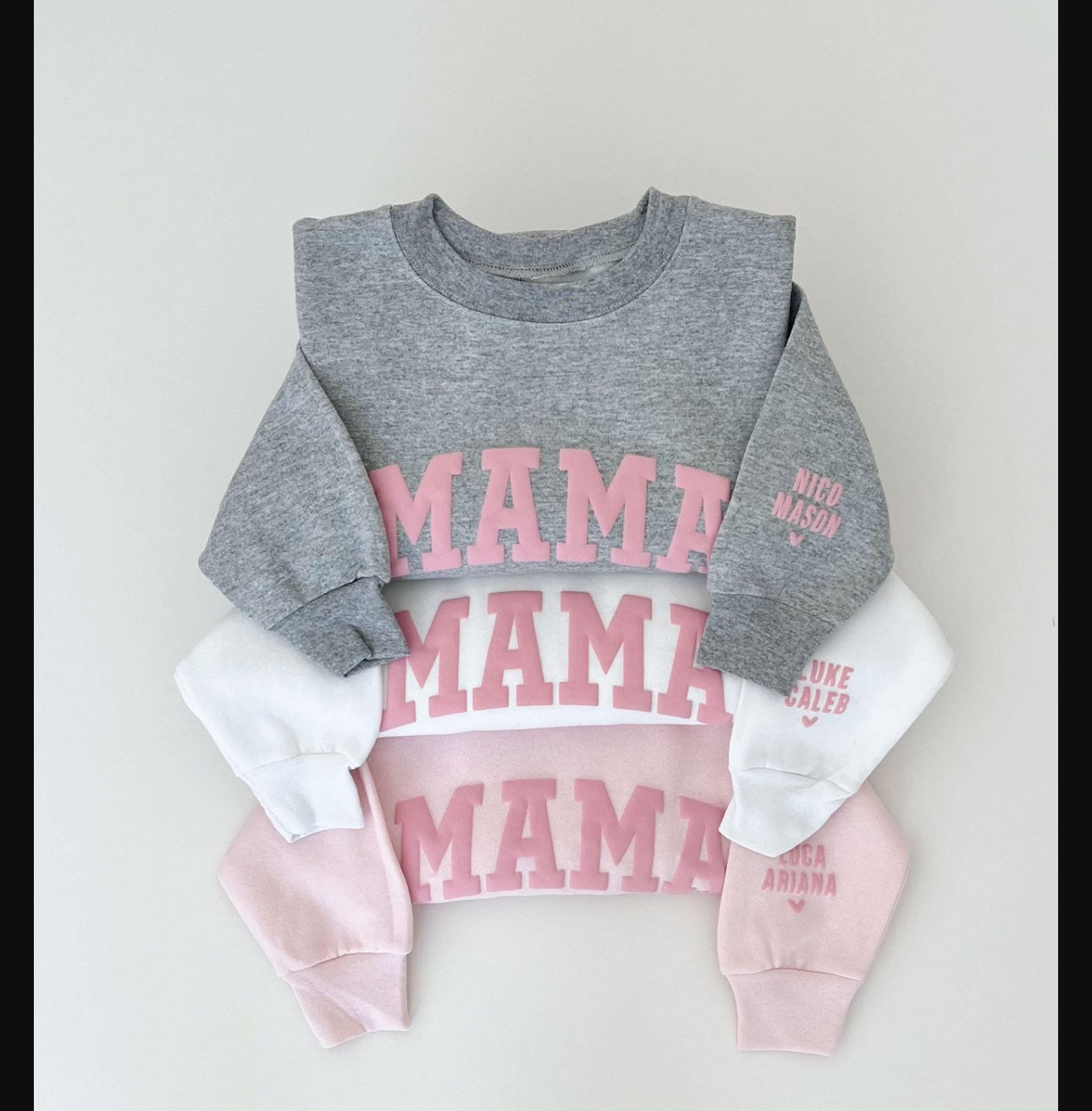 MAMA puff sweatshirt