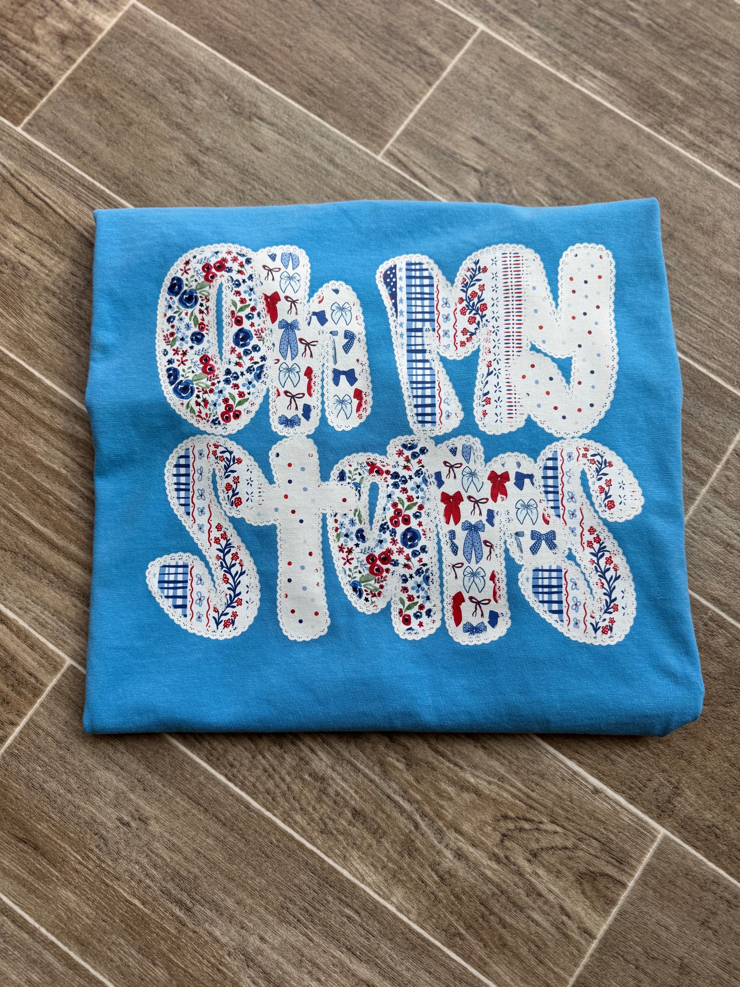 Oh my stars patriotic Tshirt