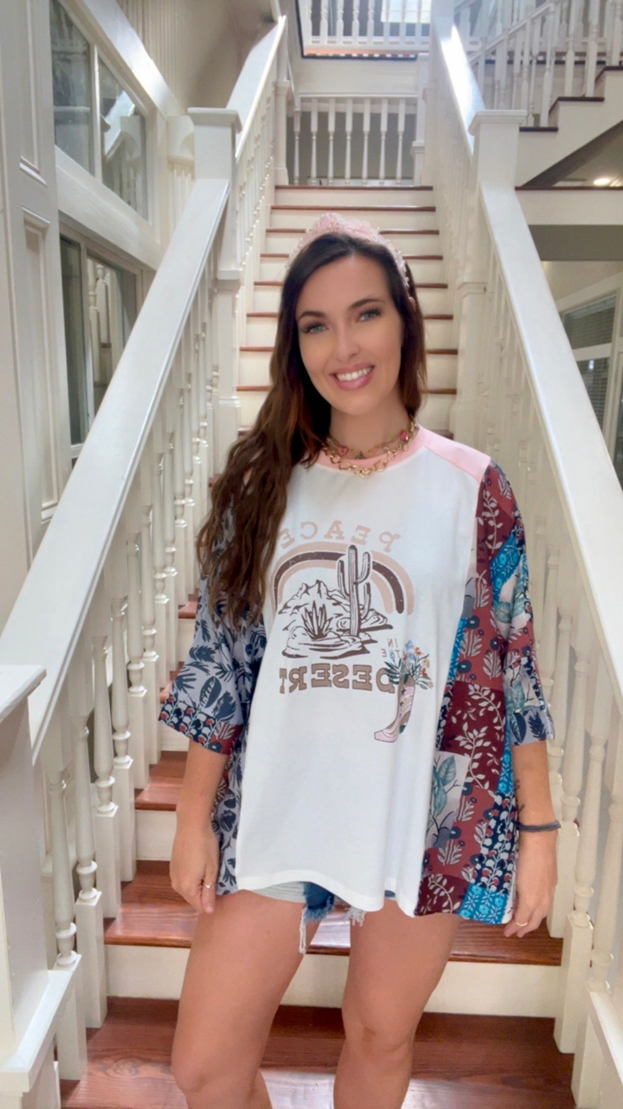 BOHO OVERSIZED TOP