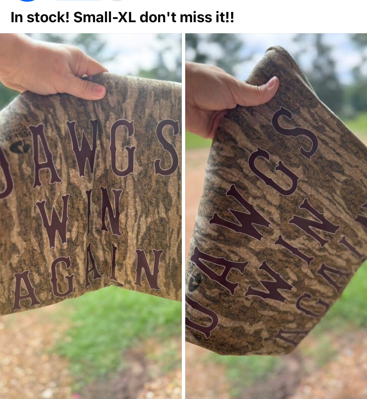 Dawgs Win Tee