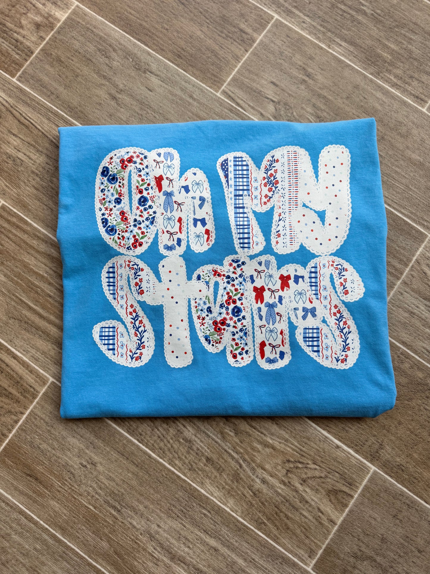 Oh my stars patriotic Tshirt