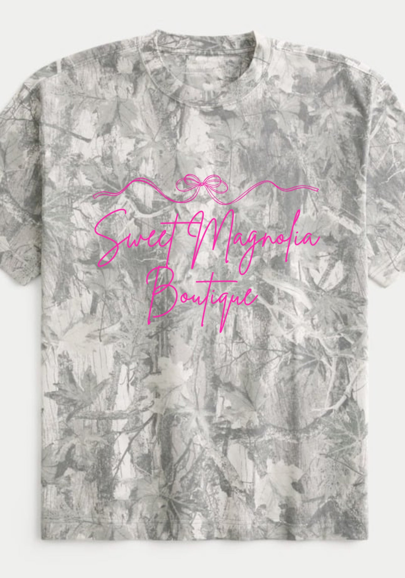 Sweet Magnolia Camo tee