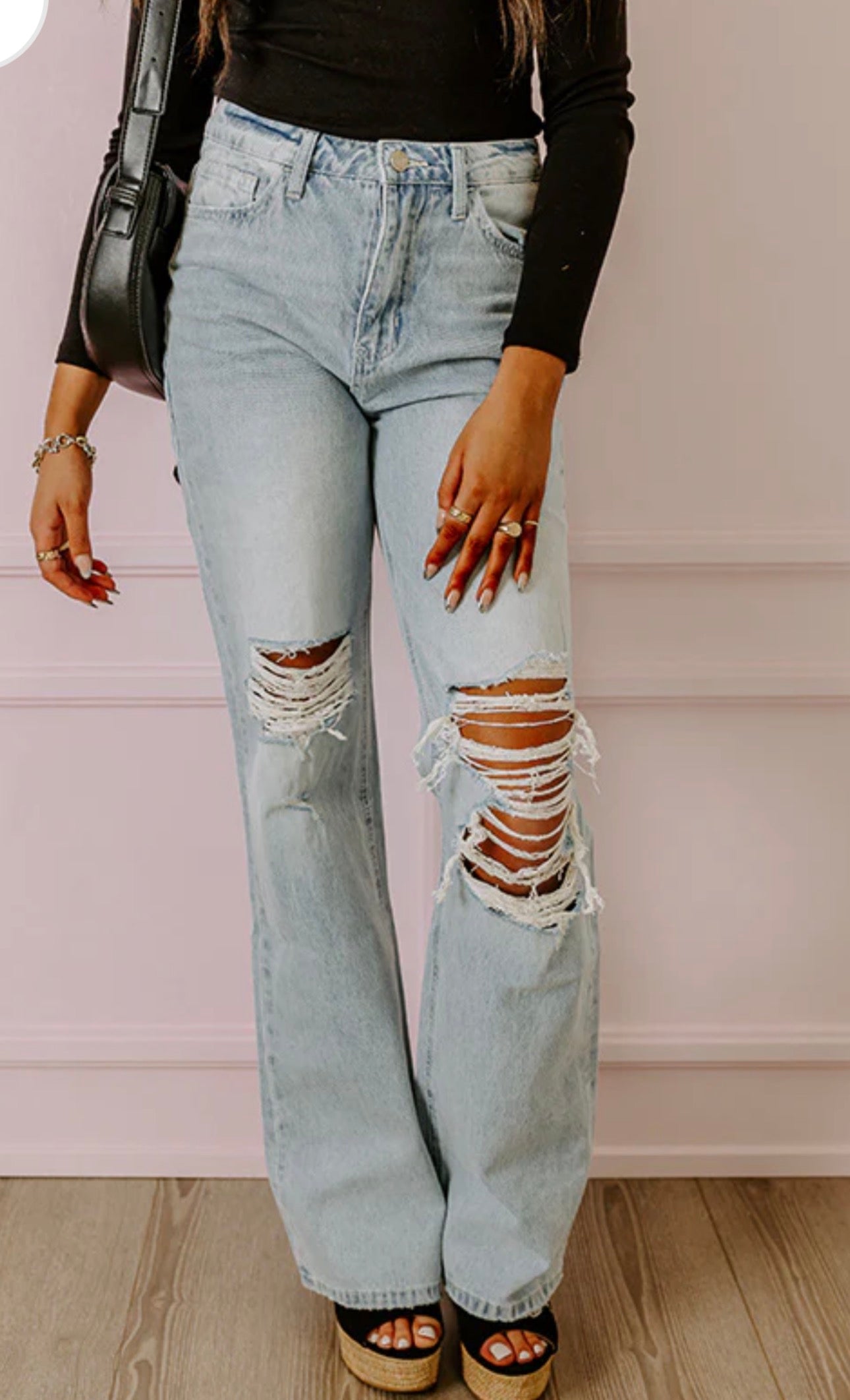The Becks High Waisted Flare Jeans