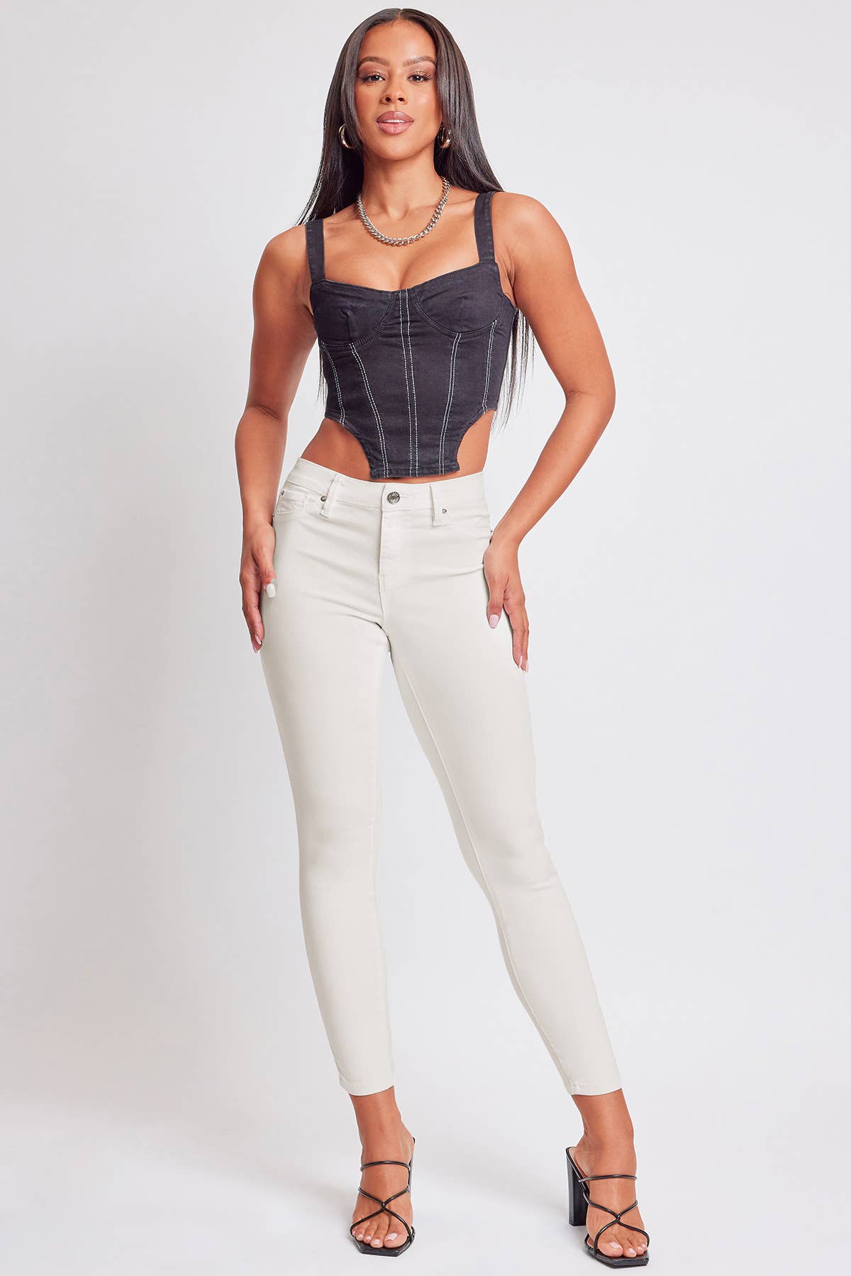 Hyperstretch Mid-Rise Skinny Jean Sweet Magnolia Boutique