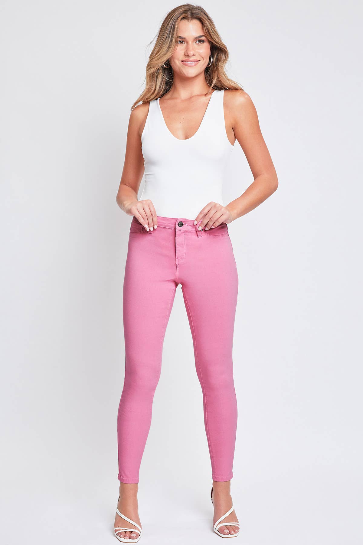 Hyperstretch Mid-Rise Skinny Jean Sweet Magnolia Boutique