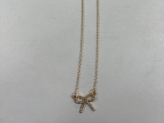 Bow Necklace