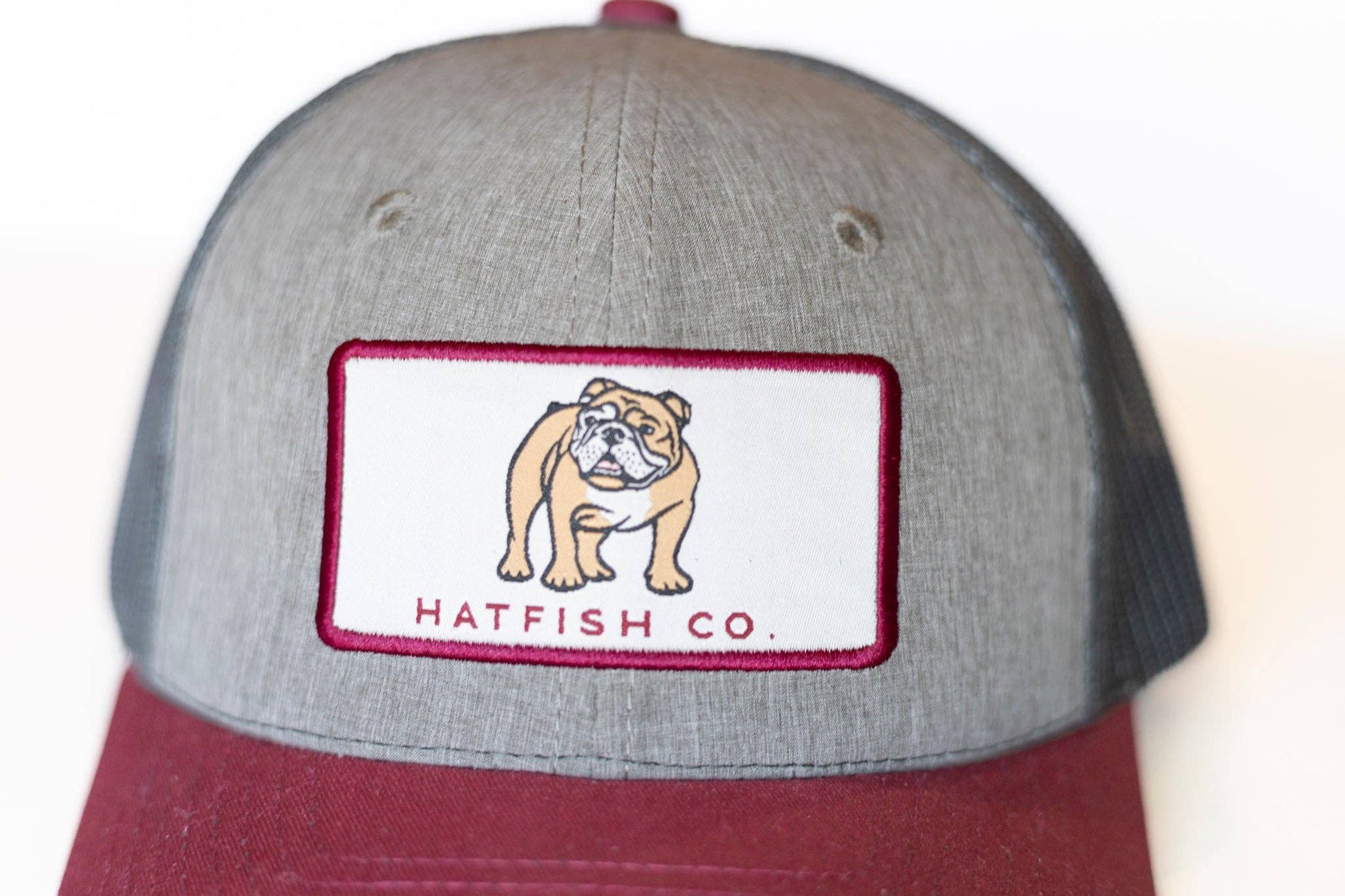 Maroon Bully Trucker Cap Sweet Magnolia Boutique