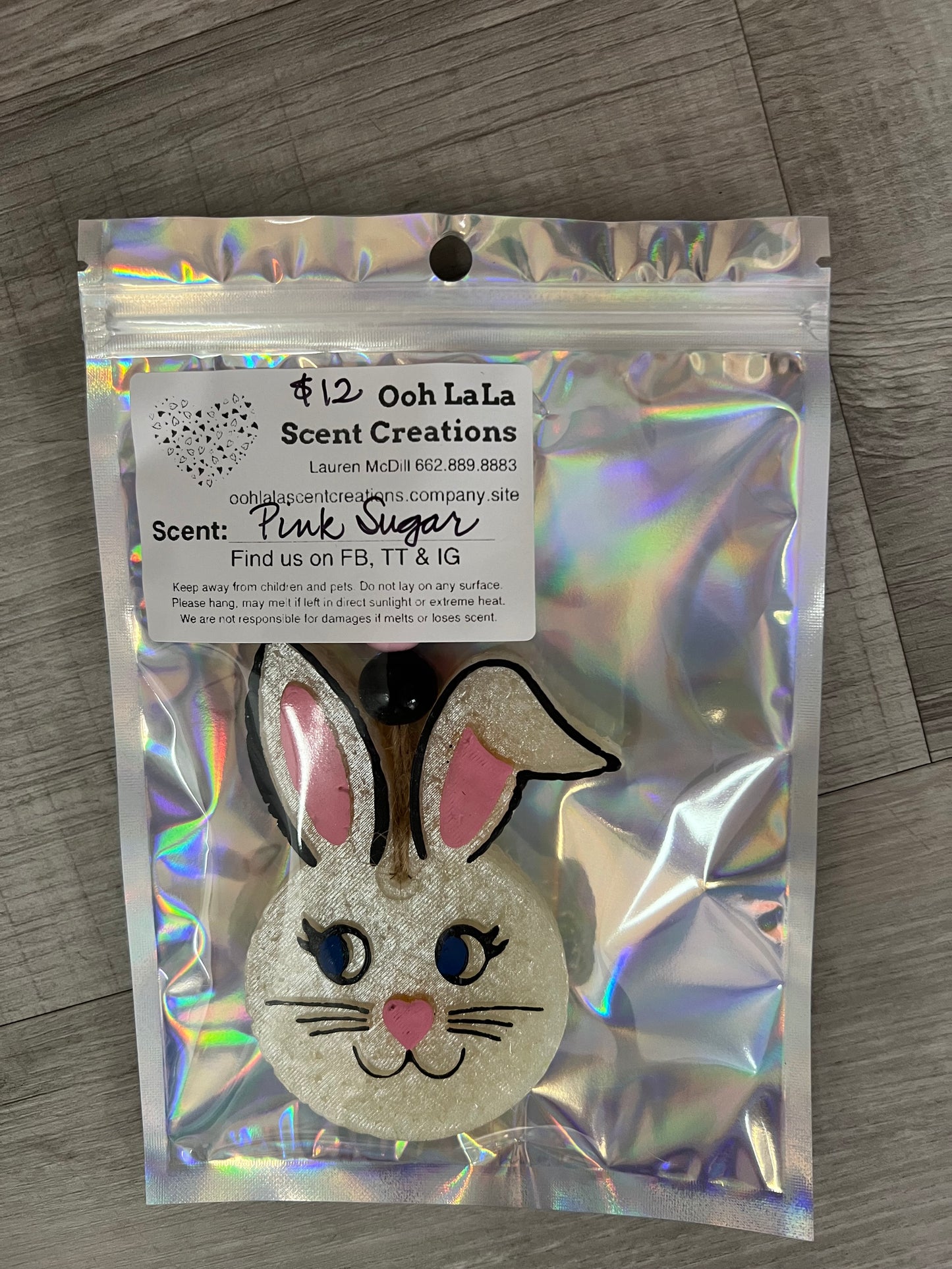 Easter Bunny Freshie (Pink Sugar)