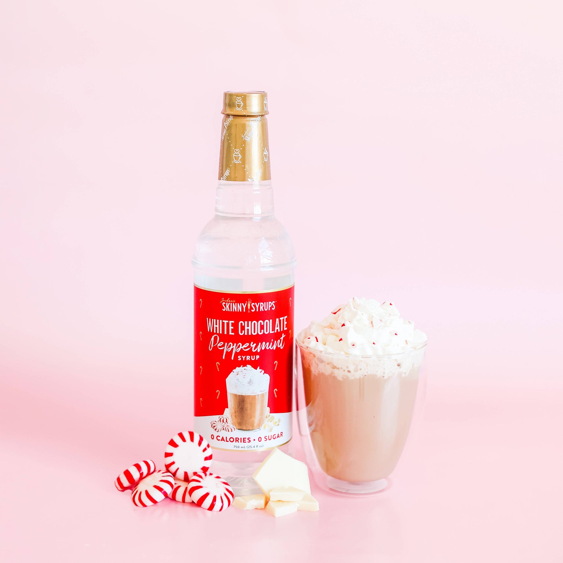 Sugar Free White Chocolate Peppermint Syrup Sweet Magnolia Boutique