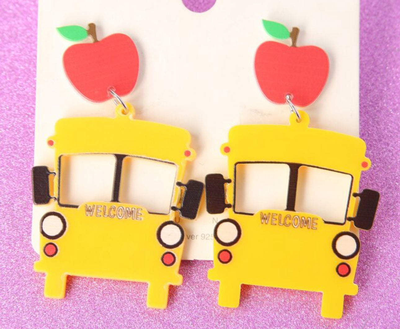 School Bus Earrings Sweet Magnolia Boutique