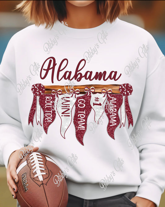 ALABMA FLAG tshirt (MTO)