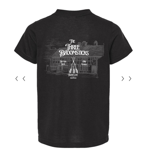 Three Broomsticks Pocket Tee