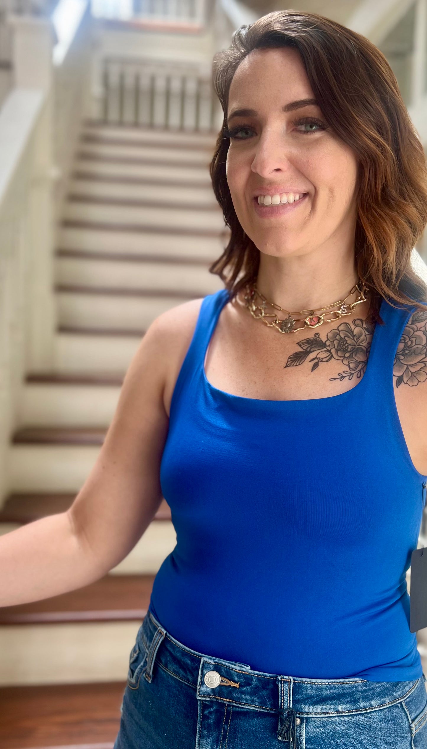 Zenana scoop neck tank