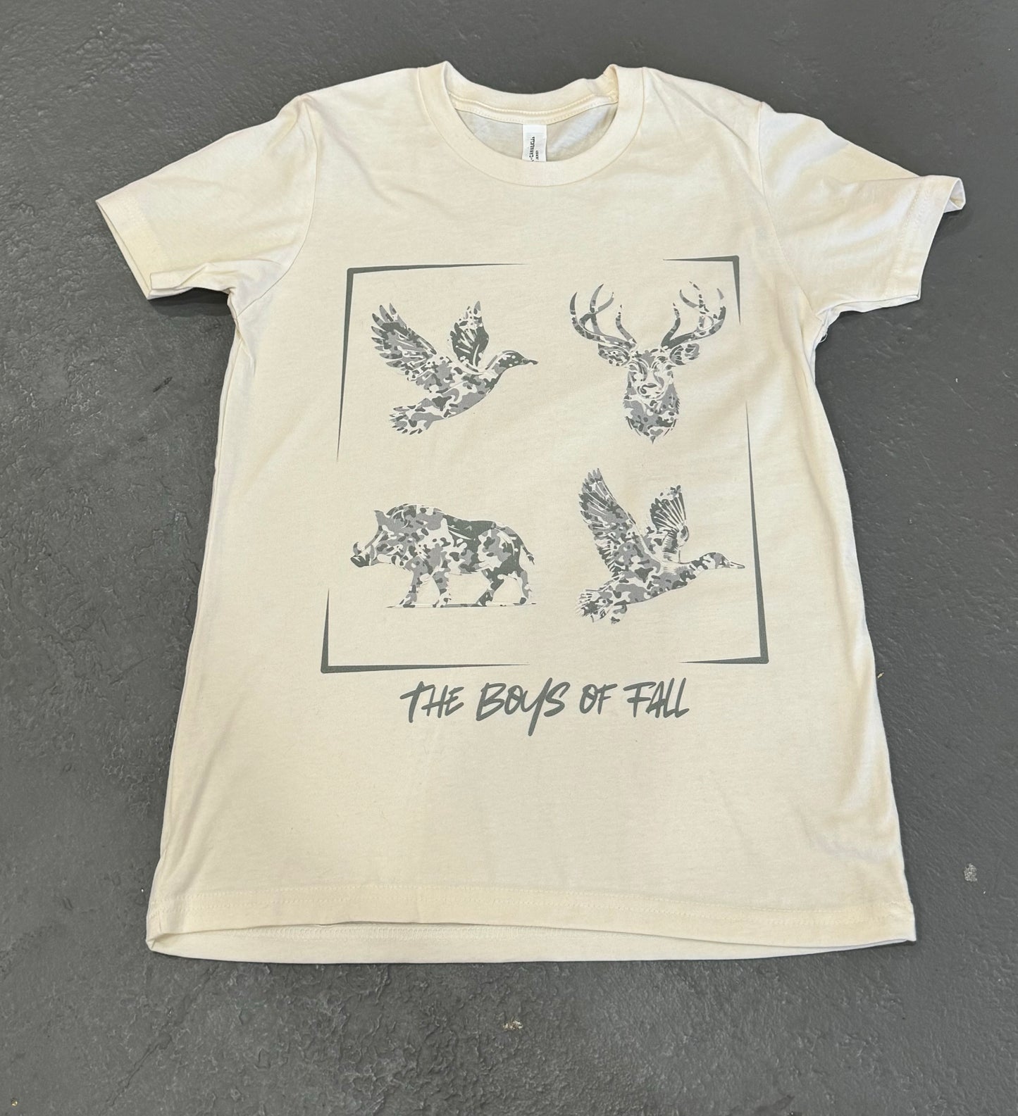 The boys of fall youth shirt