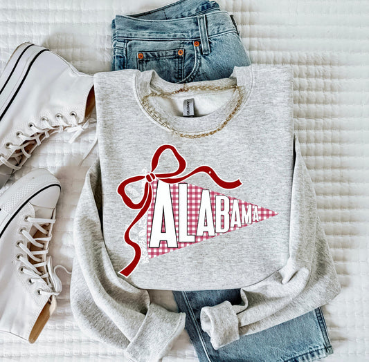 Alabama Pennant  tshirt (MTO)