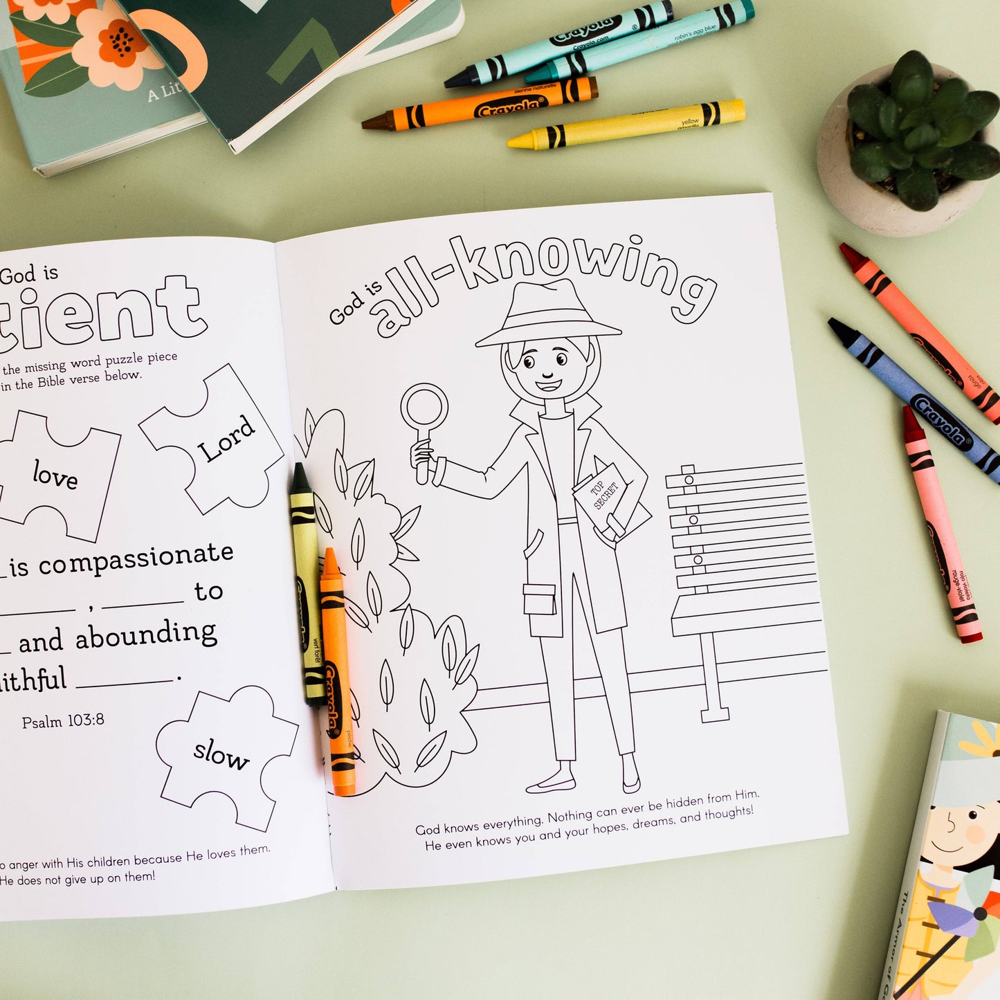 Our Great God - Kids Coloring Book