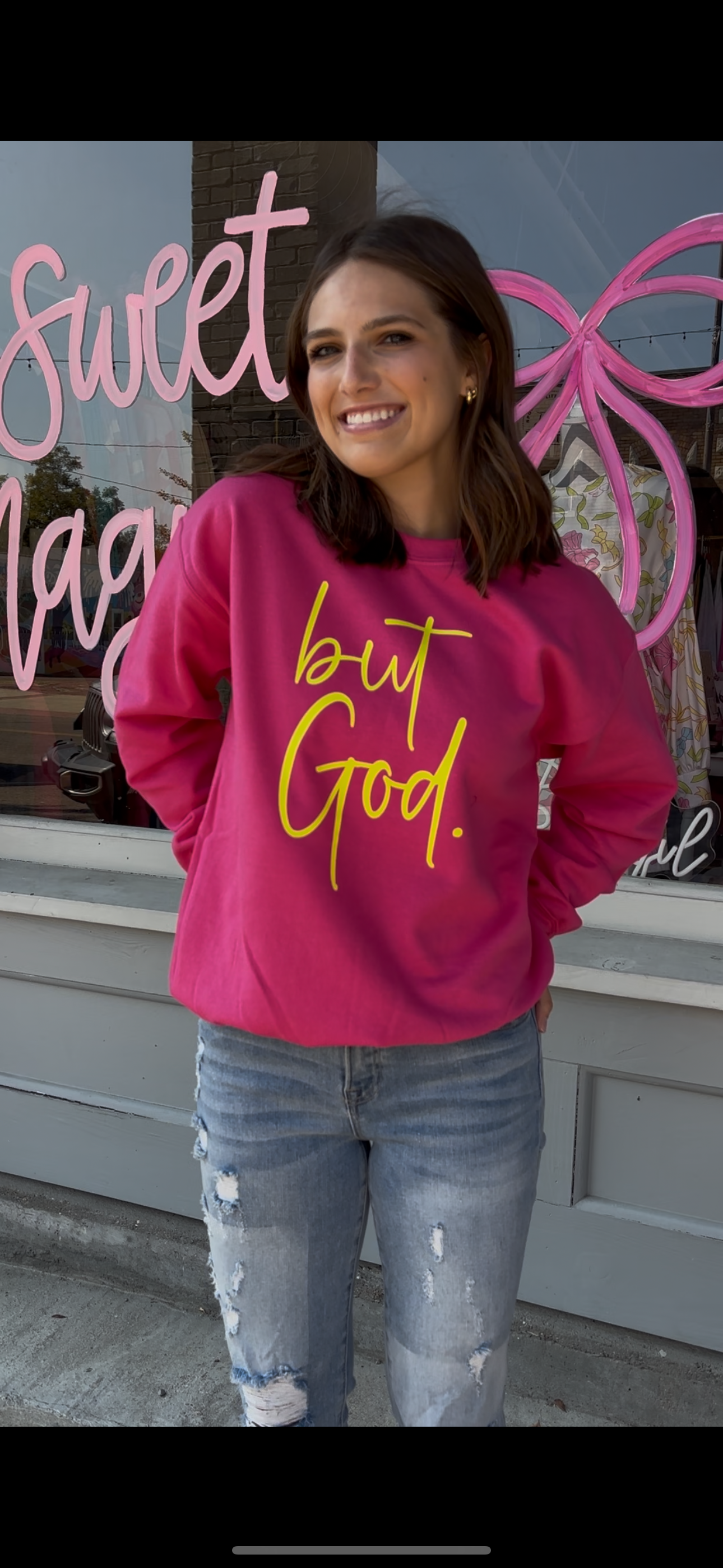 But God sweatshirt