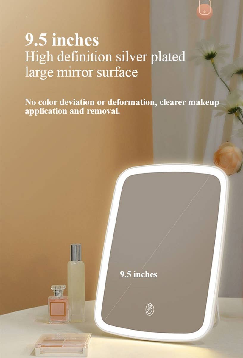 SC162476 USB rechargeable LED VANITY MIRROR