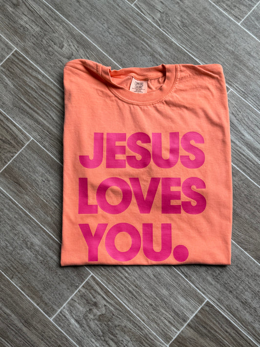 Jesus loves you tshirt
