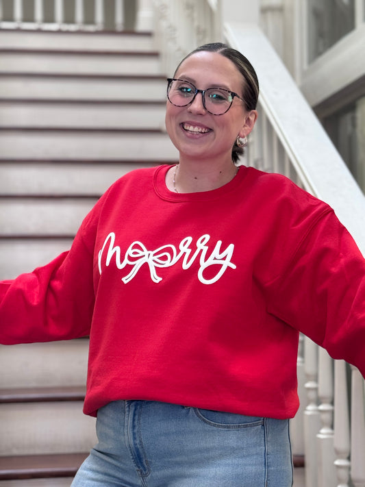 Merry Puff Sweatshirt