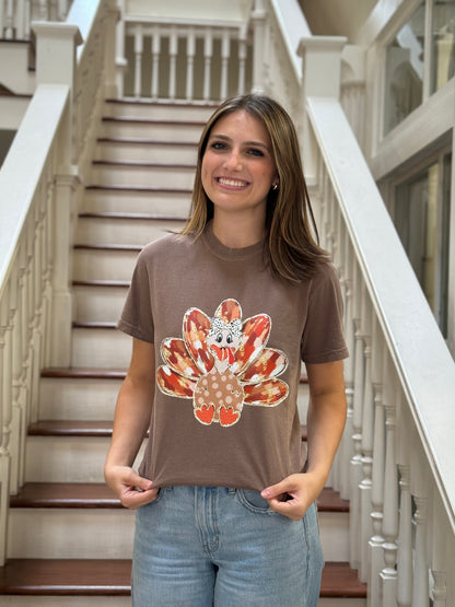 Color turkey tshirt