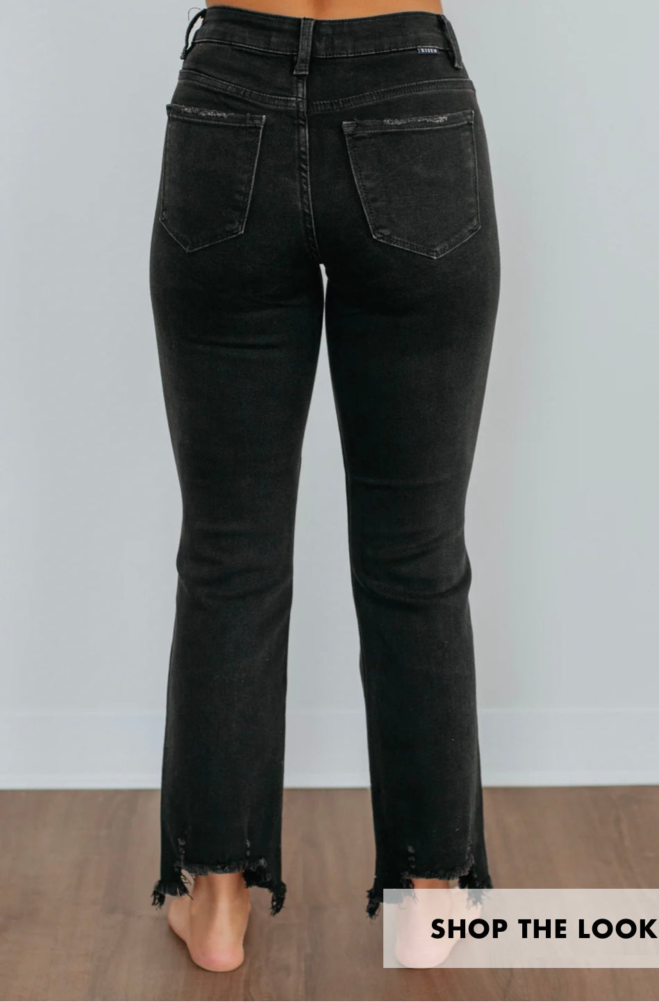 Risen jeans vintage black