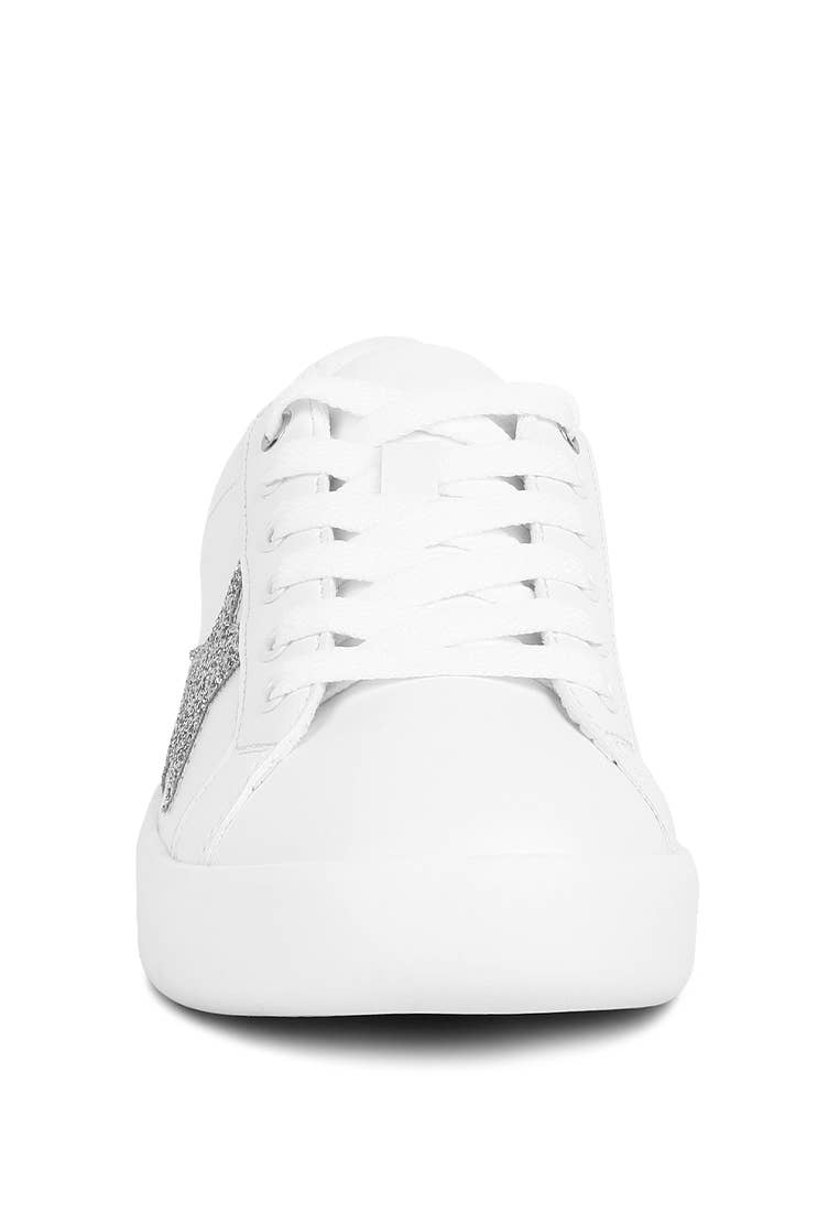 Starry Glitter Star Detail Sneakers