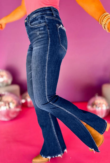 Bootcut split Plus size Jeans