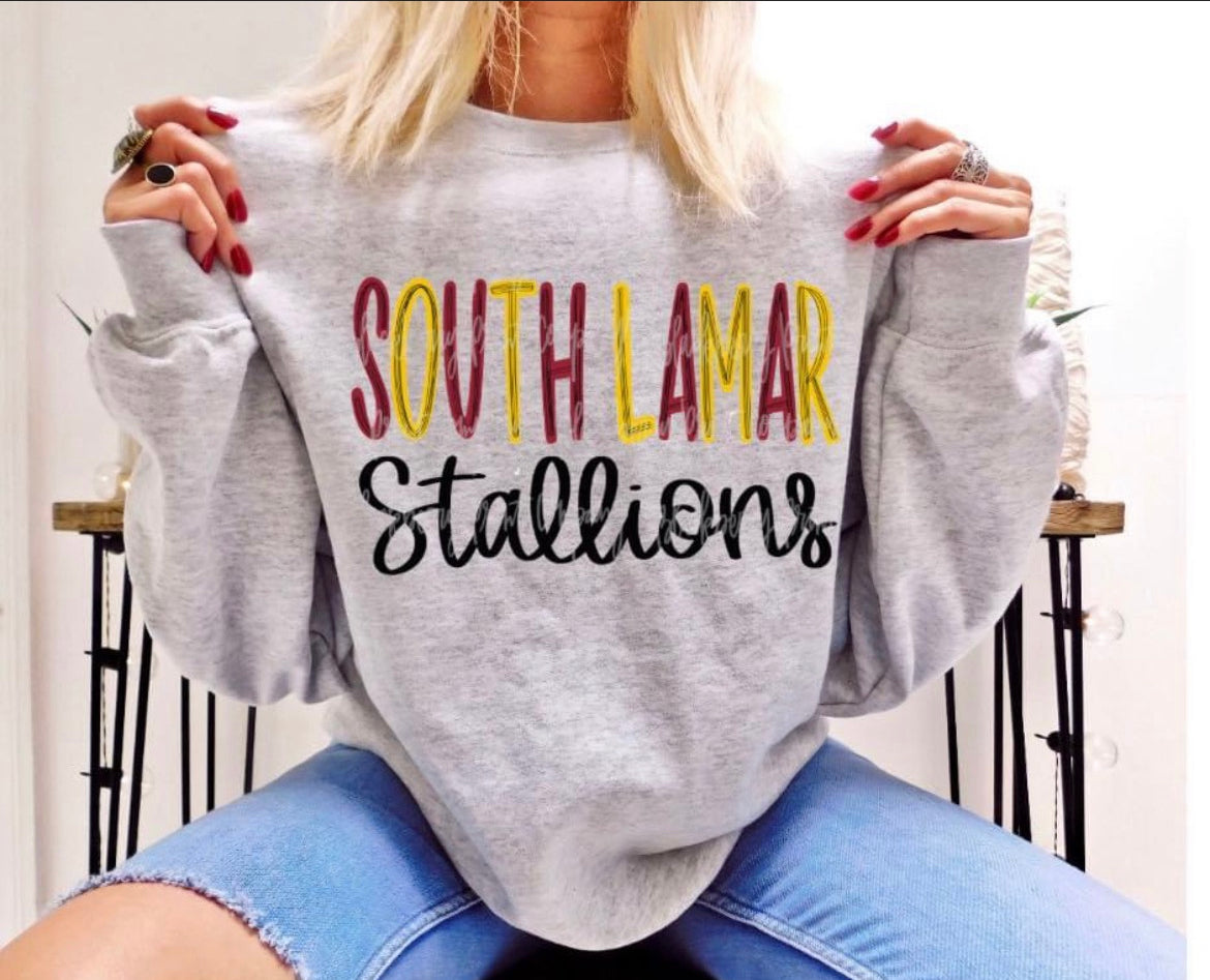 South Lamar stallions Sweet Magnolia Boutique