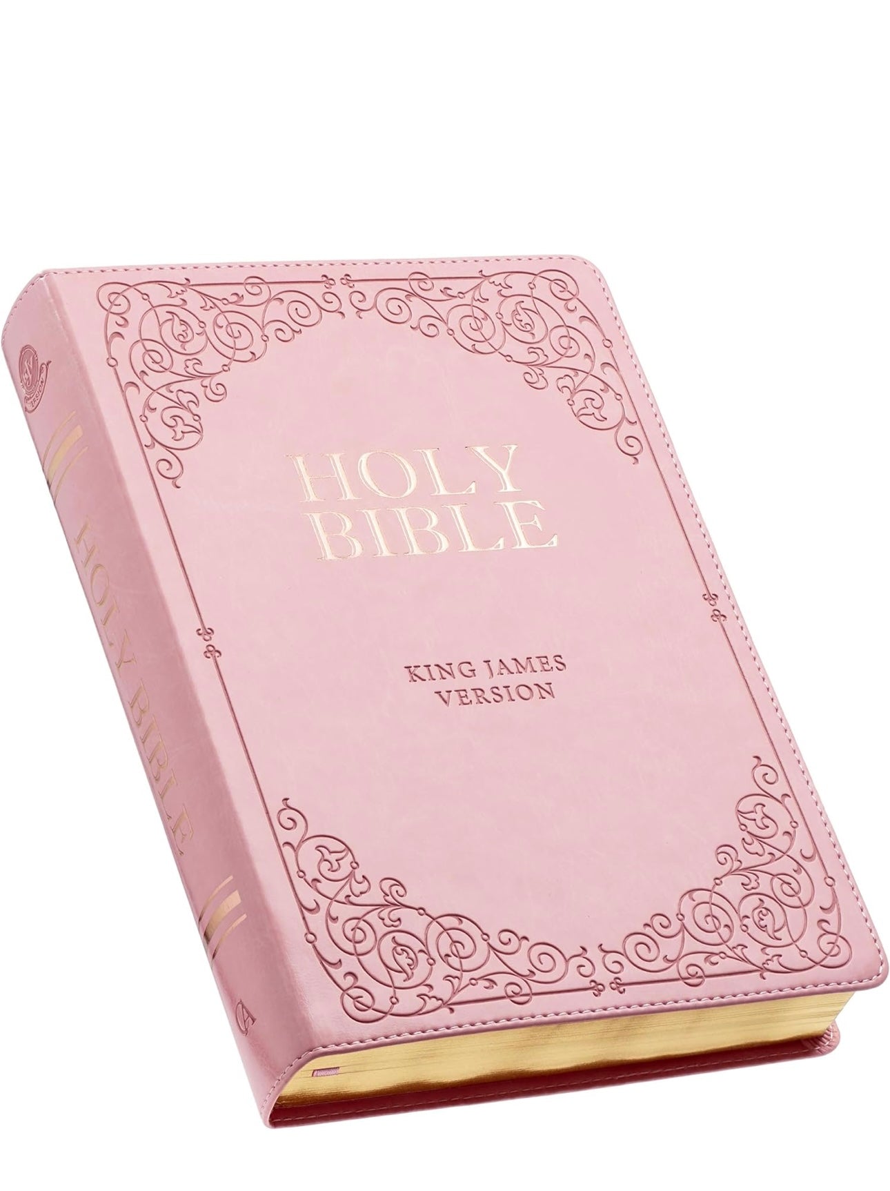 Giant Print pink Bible