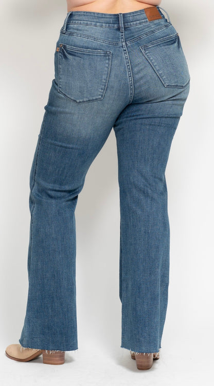 Plus Judy Blue Flares tummy control jeans