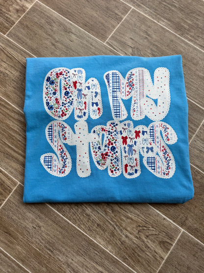 Oh my stars patriotic Tshirt