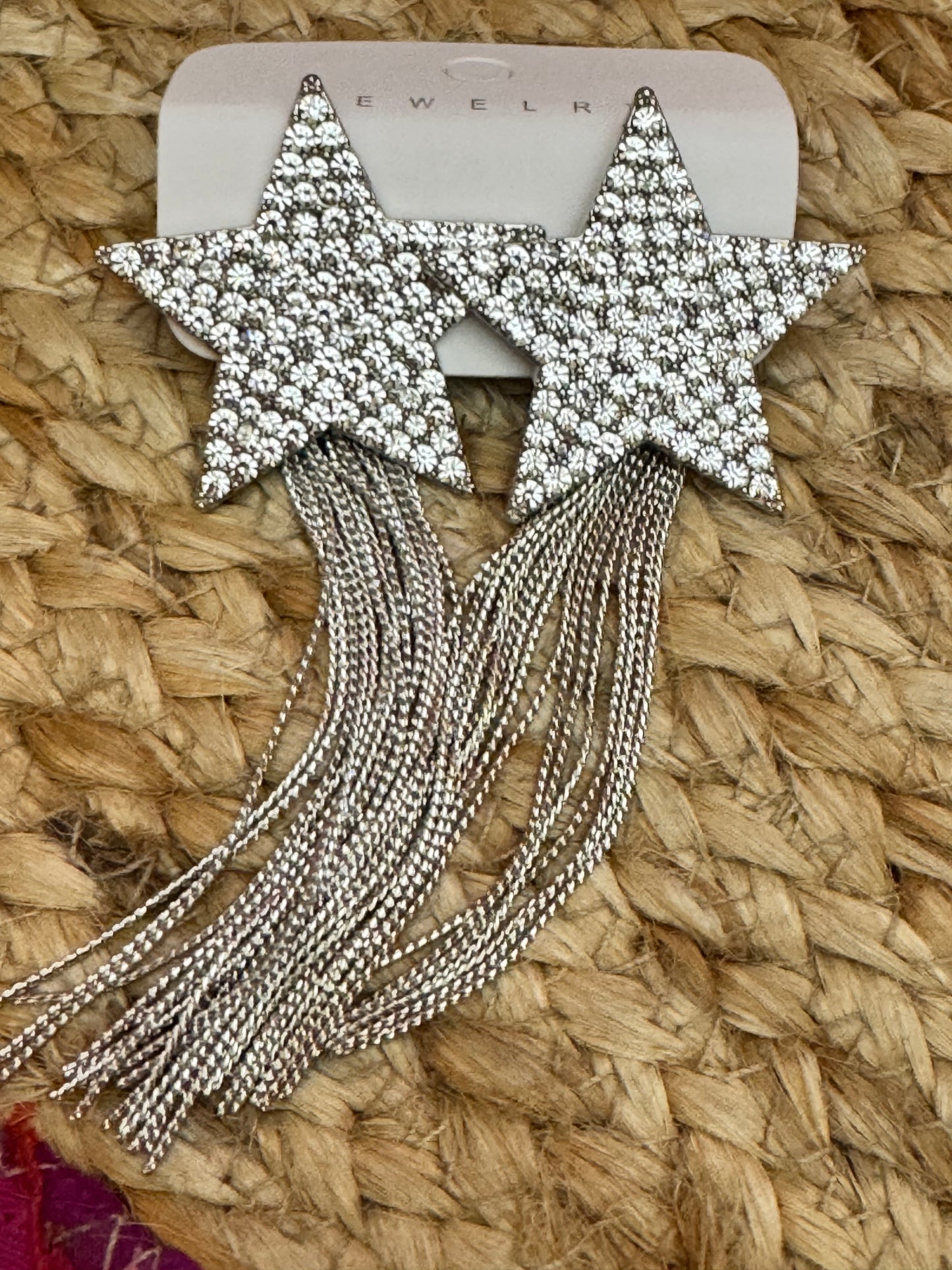 Nash Star Fringe earrings Sweet Magnolia Boutique