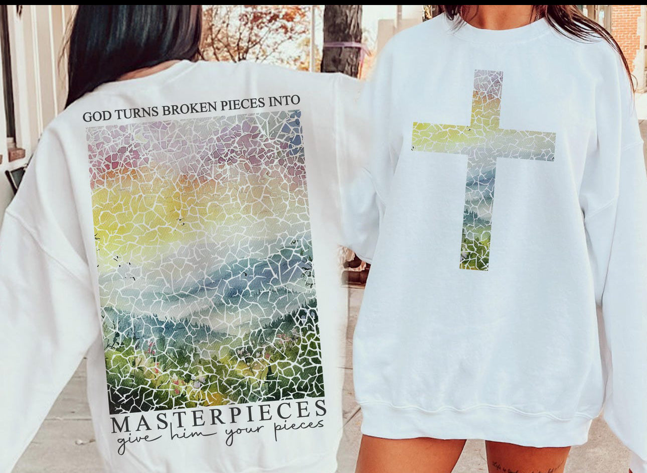 God Turns Masterpieces Tshirt