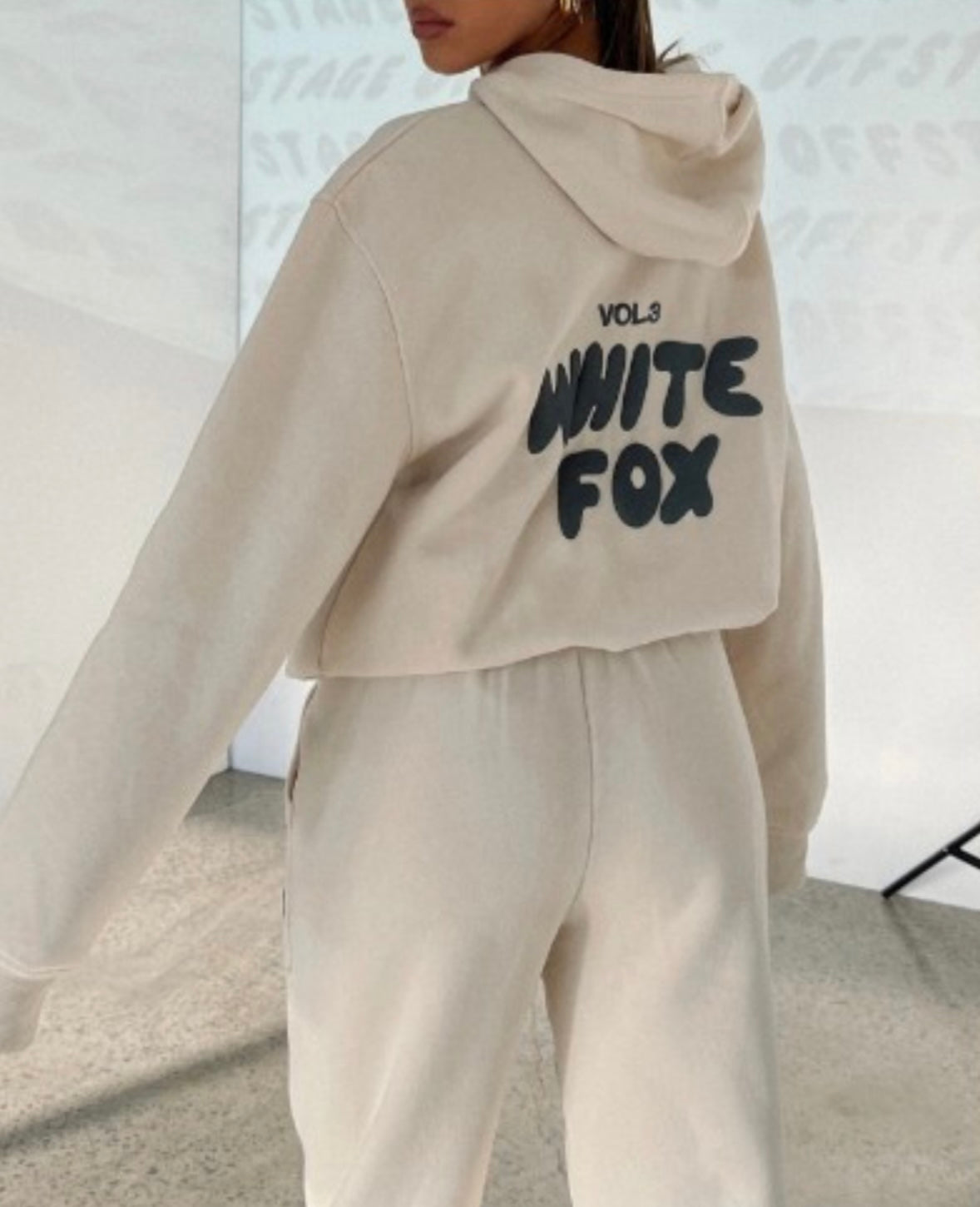 White Fox Sweatset