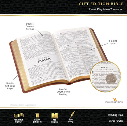 Pink Gift Holy Bible