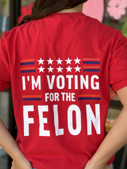 Voting for a felon