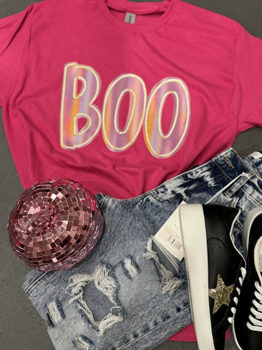 Pink BOO Tshirt