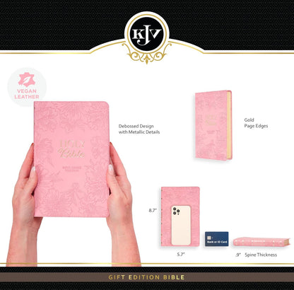 Pink Gift Holy Bible