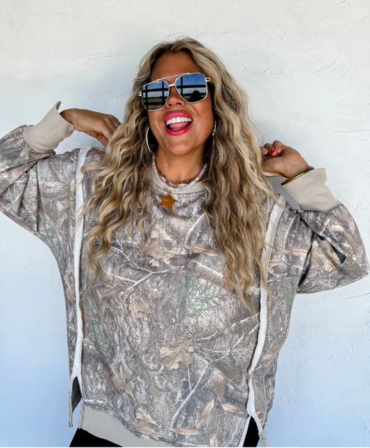 CAMO CLASSIC CREW PULLOVER