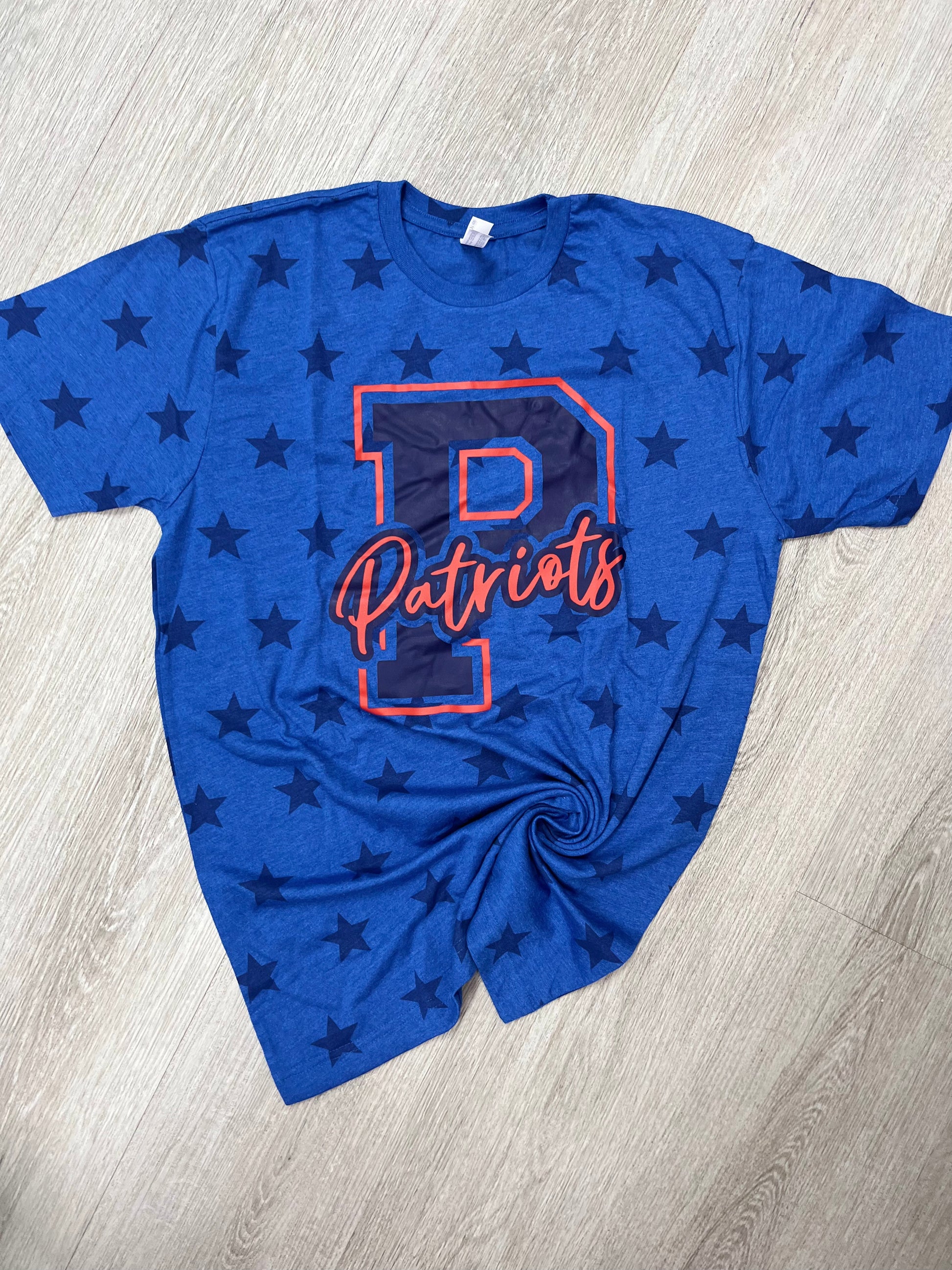 Patriots star shirt Sweet Magnolia Boutique