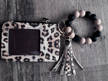 Leopard Wristlet