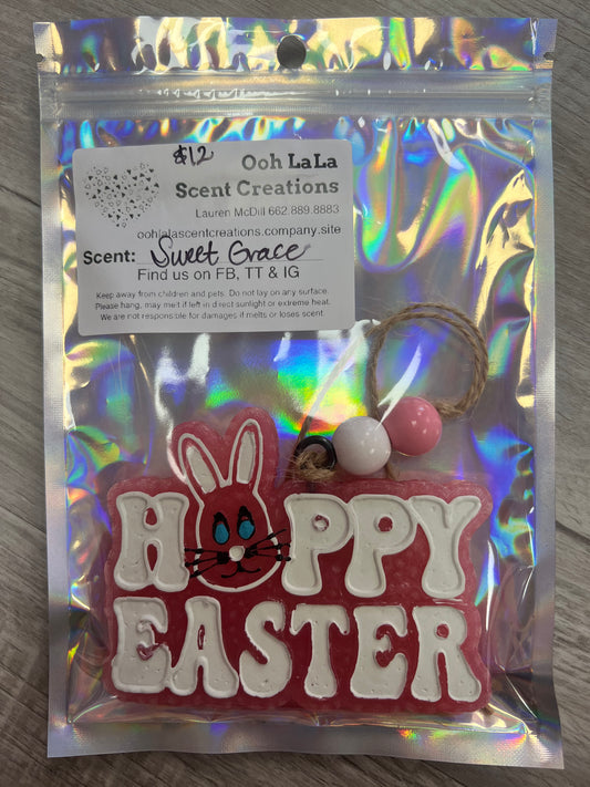 “Happy Easter” Freshie (Sweet Grace)