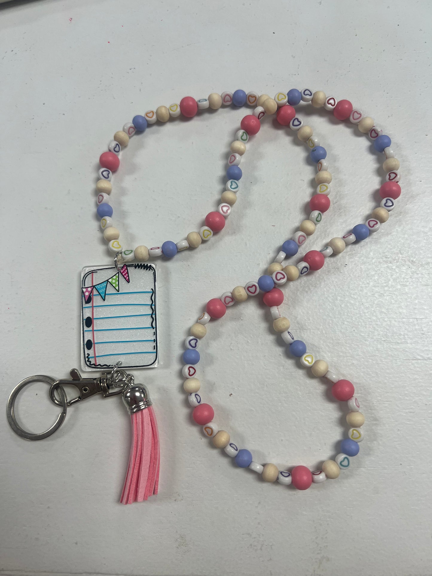 Beaded Notebook Lanyard