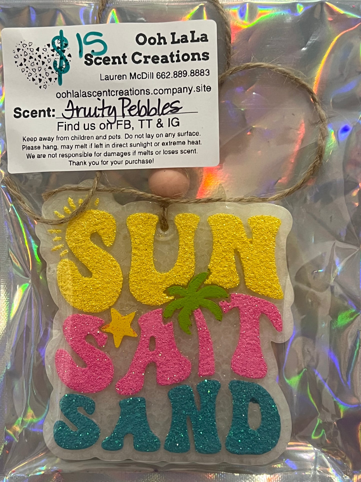 Sun Salt Sand Freshie