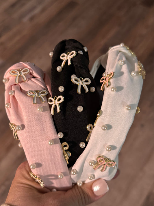 BOW Studded headband