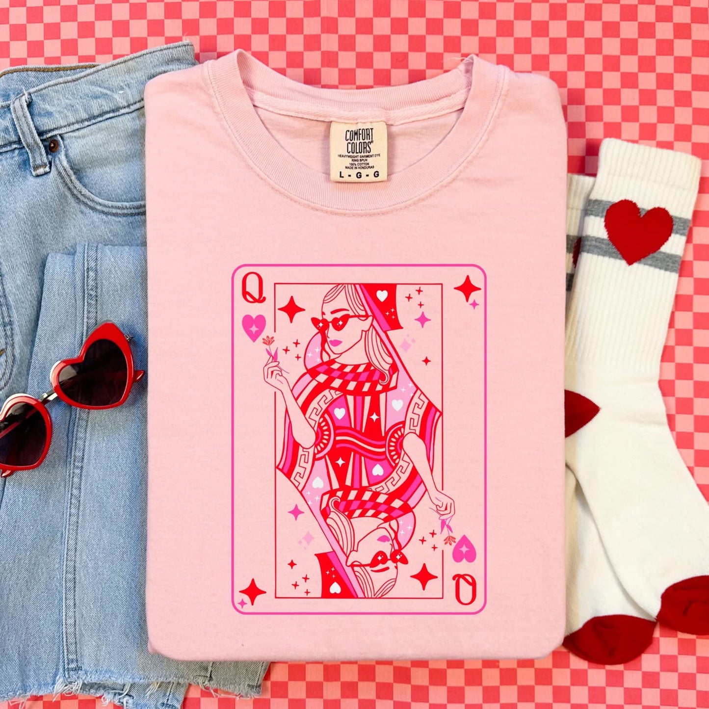 Queen of Hearts sweatshirt